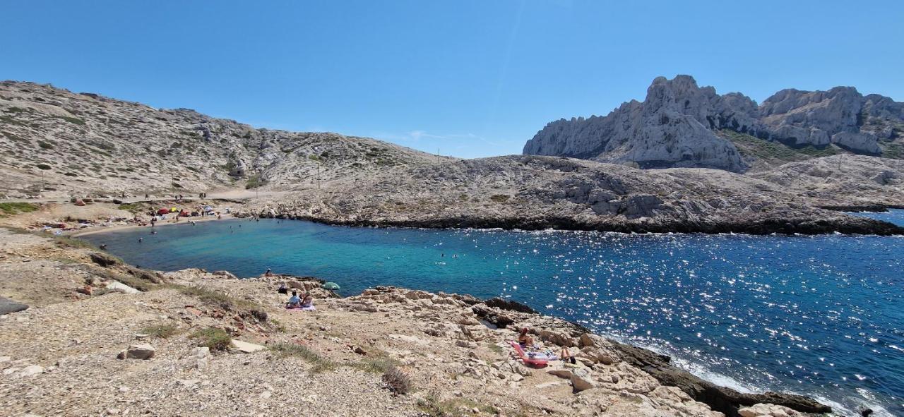 Pointe Rouge A 2Mn De La Plage - Avec Petite Vue Mer Marseille Ngoại thất bức ảnh