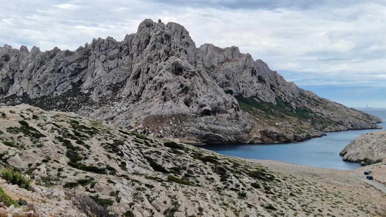 Pointe Rouge A 2Mn De La Plage - Avec Petite Vue Mer Marseille Ngoại thất bức ảnh